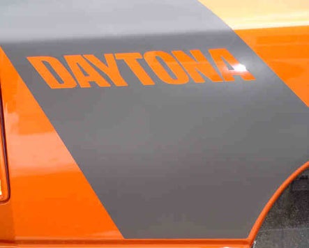 "Daytona" Body Stripe Single Side 2005 Dodge Ram Daytona Truck
